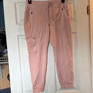 Jaanuu Pink Jogger Scrub Pants